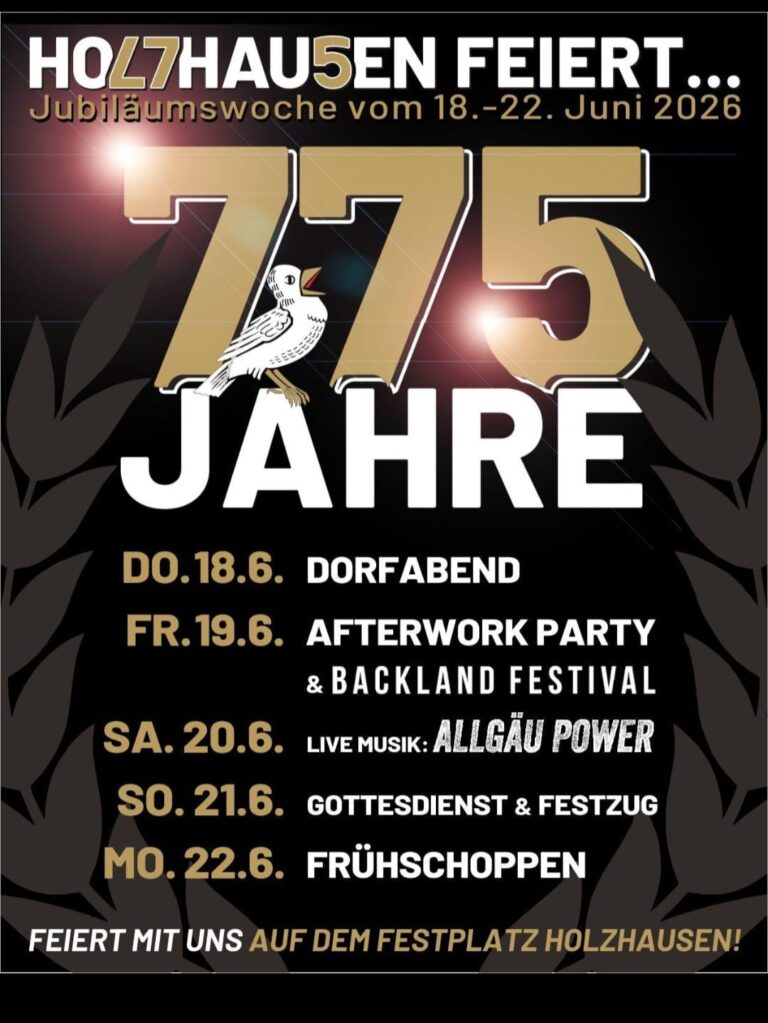 Festprogramm 775